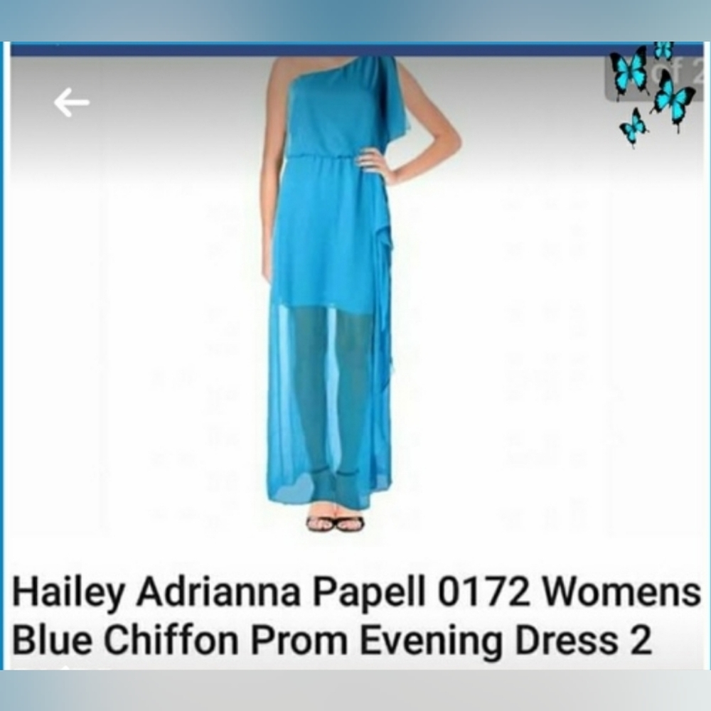 NWT 👗SALE!  ADRIANNA PAPELL Formal couture prom gown - Picture 7 of 7